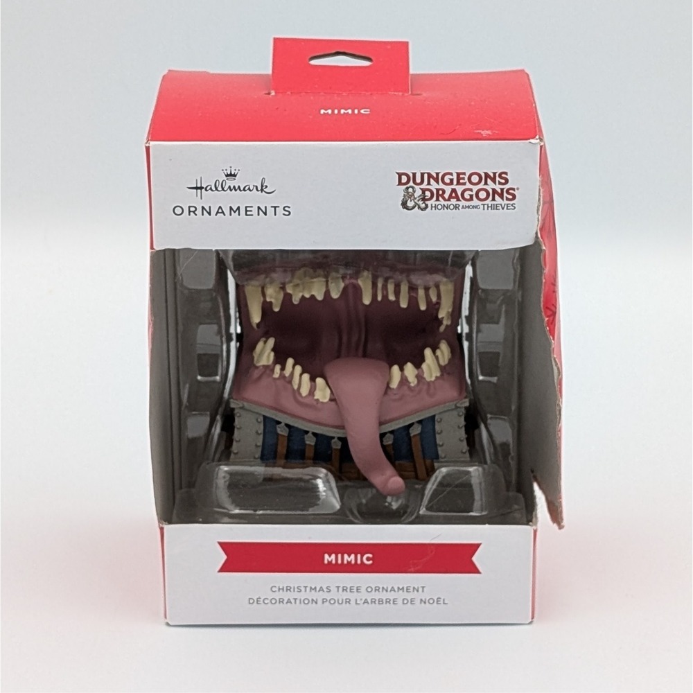 Hallmark Dungeons & Dragons Mimic Ornament Honor Among Thieves 2025 NEW 2.5"